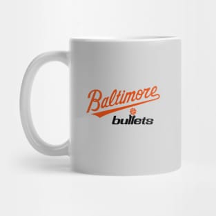 Defunct Baltimore Bullets Basketball Mug